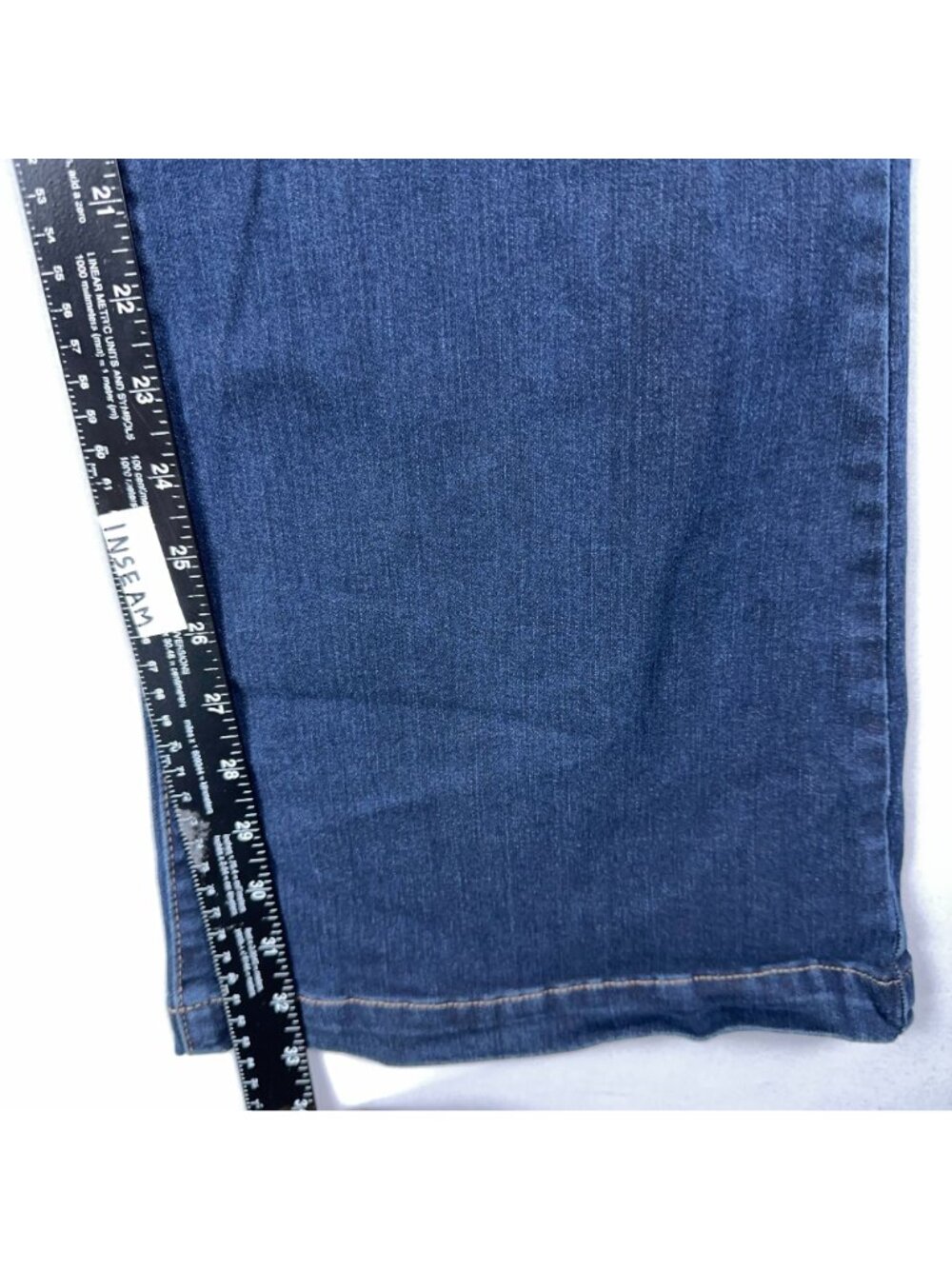 Sofia Jeans By Sofia Vergara Melissa Super High Rise Flare Jeans Size 12 Pull On - Picture 10 of 12